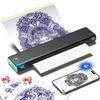 Phomemo Tattoo Stencil Printer, M08F Wireless Thermal Tattoo Printer with 10pcs Transfer Paper, Compatible with Phone/Tablet/PC, Tattoo Supplies for Tattoo Artist & Beginner, Black & Green view 1
