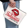 G2TUP Vampire TV Show Inspired Gift Fangtasia Makeup Bag Fangtasia Club Cosmetic Bag Vampire Fan Zipper Travel Bag view 2