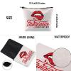 G2TUP Vampire TV Show Inspired Gift Fangtasia Makeup Bag Fangtasia Club Cosmetic Bag Vampire Fan Zipper Travel Bag view 3