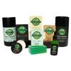 Natural Bar Soap & Deodorant Bundle, Handmade, Aluminum-Free and with Hemp. Oatmeal and Patchouli oil, Ocean Breeze, Seaweed Lemon Grass, Dead Sea Mud soap, 2 Deodorants, Beard Oil & Pomade view 1
