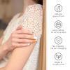 NAILOG Semi Cured Gel Nail Strips, 34 pcs Salon-Quality Gel Nail Stickers, Long Lasting Nail Wraps for Women with Soft Gel Finish | Butterflies view 4
