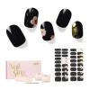 NAILOG Semi Cured Gel Nail Strips, 34 pcs Salon-Quality Gel Nail Stickers, Long Lasting Nail Wraps for Women with Soft Gel Finish | Geisha view 1