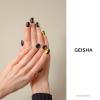 NAILOG Semi Cured Gel Nail Strips, 34 pcs Salon-Quality Gel Nail Stickers, Long Lasting Nail Wraps for Women with Soft Gel Finish | Geisha view 2