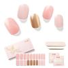 NAILOG Semi Cured Gel Nail Strips 20Pcs Baby Pink Nail Stickers - Anastasia view 1
