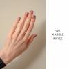 NAILOG Semi Cured Gel Nail Strips 20 Pcs Extra Long Gel Stickers | Buy 2 Get 1 UV Lamp| Long Lasting Nail Wraps with Glossy Gel Finishing, Marble Inkies view 2