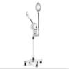 Beautynao 2 in 1 Facial Steamer 5X Magnifying Lamp Rolling On Wheels Professional Spa Beauty Salon for Skin Care(White) view 1