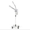 Beautynao 2 in 1 Facial Steamer 5X Magnifying Lamp Rolling On Wheels Professional Spa Beauty Salon for Skin Care(White) view 2