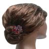 JCGY Set of 5 Crystal Jaw Clips Metal Claws for Thick Hair Combo 3 Styles 2 Sizes YY86410-GL26 view 3