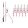 Makartt Cuticle Trimmer with Cuticle Pusher Bundle with Super Strong Nail Glue for Acrylic Nails Press On Nails Professional Nail Adhesive Bond Nail Tips Glue view 1
