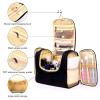 Carfany Hanging Toiletry Bag For Women And Men Large Travel Cosmetic Makeup Bags Organizer Water Resistant Shower Bag view 2