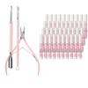 Makartt Cuticle Trimmer with Cuticle Pusher Bundle with Super Strong Nail Glue for Acrylic Nails Press On Nails Professional Nail Adhesive Bond Nail Tips Glue view 1