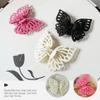 KALLORY 3Pcs Large Butterfly Hair Clips for Women Matte Acetate Hair Claw Clips for Stylish Ponytails and Everyday Styling view 3
