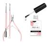 Makartt Cuticle Trimmer with Cuticle Pusher Bundle with Nail Glue for Acrylic Nails UV Gel Curing Needed 3 in 1 Super Strong Brush on Nails Glue view 1