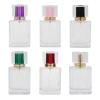 6pcs 50ML Empty Perfume Bottle, Glass Refillable Perfume Bottle, Spray Bottle Perfume Atomizer Dispenser, 6 Colors - Pink, Black, Gold, Red, Green, Purple view 1