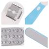 COHEALI Stainless Steel Foot Files Pedicure Kit 6pcs Set Dead Skin Remover Rasp Portable Foot File Set for Travel Home Use view 3