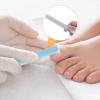 COHEALI Stainless Steel Foot Files Pedicure Kit 6pcs Set Dead Skin Remover Rasp Portable Foot File Set for Travel Home Use view 4