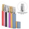 7pcs 12 ML Aluminum Refillable Perfume Atomizers, Empty Liquid Dispensing Spray Bottles Portable for Store Perfume, 7 Colors - Purple, Blue, Red, Pink, Silver, Black, Golden view 2