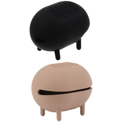 GLEAVI 2pcs Portable Makeup Sponge Container Breathable Design Holder for for Travel and Home Use and Colors