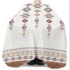 Tribal Totem Polyester Barber Cape - Haircut Cape for Men, Hair Cutting Cape with Adjustable Neck for Hair Treatment - Cutting/Coloring - 55x63 Inch Bohemia Style Abstract Geometric Pattern view 3