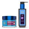 Blue Nectar Kumkumadi Night Cream with Jasmine for Glowing Skin (1.7 Fl Oz) & Kumkumadi Gentle Face Cleanser with Saffron (3.38 Fl Oz) view 1