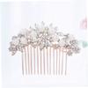 Mikinona Luxury Rhinestone Hair Comb Bridal Headpiece Fashion Headwear for Special Occasions view 3
