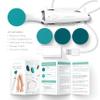 Bellasonic Electric Foot File + Callus Remover with Unique Oscillating Head  File & Smooth Dry, Hardened & Cracked Skin on Heels & Toes  Salon Quality Pedicure at Home w/Portable, Rechargeable Set view 4
