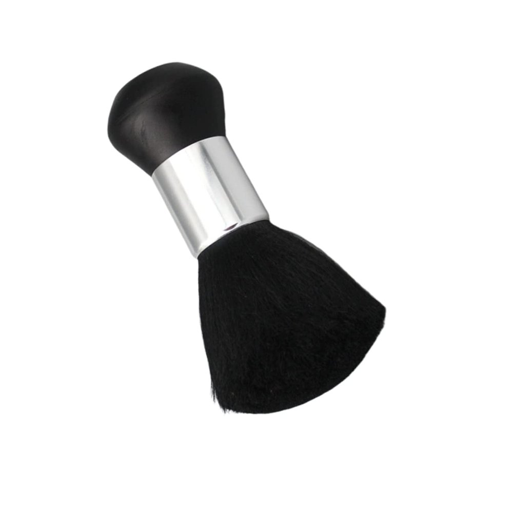 minkissy 1pc Cleaning Brush for Hairdressers Professional Barber Tool for Broken Hair Removal and Dusting Handle for Comfortable Grip for Home and Salon Use