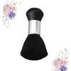 minkissy 1pc Cleaning Brush for Hairdressers Professional Barber Tool for Broken Hair Removal and Dusting Handle for Comfortable Grip for Home and Salon Use view 4