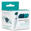 Replacement Discs for Bellasonic Electric Foot File + Callus Remover w/Unique Oscillating Head  File & Smooth Dry, Cracked Skin on Feet  Salon Quality Pedicure w/Portable, Rechargeable Tool view 1