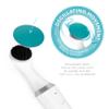Replacement Discs for Bellasonic Electric Foot File + Callus Remover w/Unique Oscillating Head  File & Smooth Dry, Cracked Skin on Feet  Salon Quality Pedicure w/Portable, Rechargeable Tool view 3