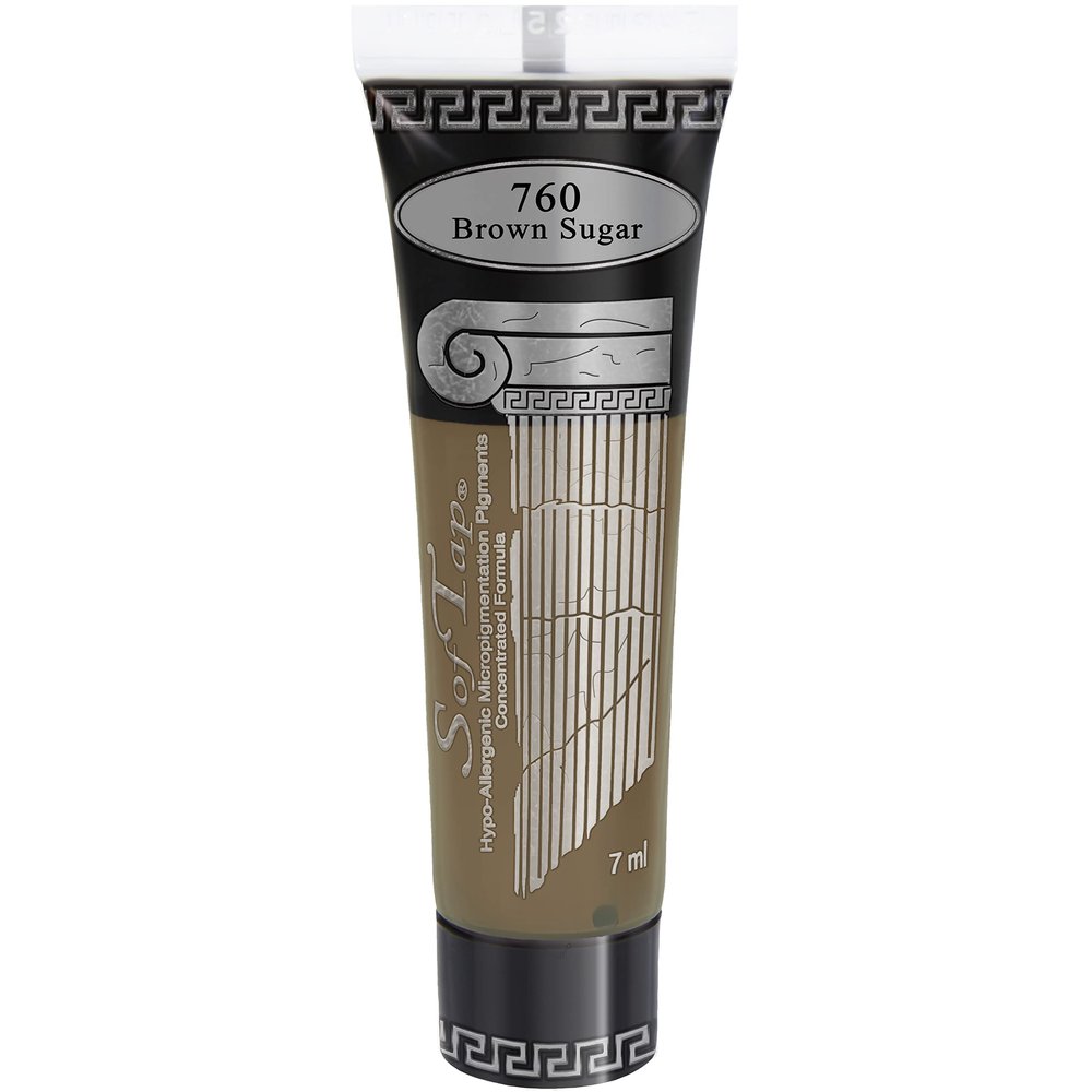 SofTap PMU Eyebrow Microblading Shading Pigment for Permanent Makeup Tattoo (Brown Sugar)