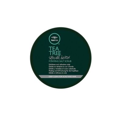 Tea Tree Special Detox Foaming Salt Scrub, Exfoliates, Refreshes Scalp, For All Hair Types, 6.5 oz.