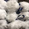 4 x Bath Puff Soft Dove Shower Ball Loofah Sponge Body Exfoliate Pouf view 1