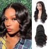 13 * 6 Brazilian Body Wave Human Hair Wigs Glueless Wigs Human Hair Pre Plucked 10 Inch Unprocessed Virgin Human Hair Wig Nature Color view 1