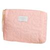 Surblue Coquette Makeup Bag Cute Kawaii Cosmetic Bag Aesthetic Floral Makeup Pouch Stuff Travel Toiletry Bags for Women Girls, Pink view 1