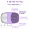 MEGAN Facial Cleansing Brush,USB Rechargeble Electric Silicone Face Scrubber,IPX7 Waterproof Sonic Facial Massager, 3 in 1 face Brush for Deep Cleanning, Blackhead Remover, Exfoliating. (Purple) view 3