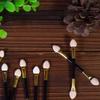 Sponge Eyeshadow Brush, 10pcs Reusable Eyeshadow Applicators Eyeshadow Brush Double Ended Disposable Eye Shadow Sponge Applicators Make Up Brush Eye Makeup Applicators Beauty Tool view 1