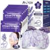30 Packs Lavender Steam Eye Mask - Heated Eye Mask for Dark Circles and Puffiness Warm Eye Mask for Dry Eye Mask Relief Eye Fatigue Headache Hot Sleep Eye Mask for Disposable Moist Heat Eye Compress view 1