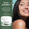 Black Butterfly: Strawberry,Green Apple, Apricot, Jasmine,Vanilla, Whipped Body Butter| Nourishing Mango Butter, Grapeseed Oil, Rosehip Oil, Vitamin E |Moisturizer for Body, Feet & Hands 8oz. view 3