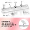 Makartt Nail Stand for Press On Nails Display Practice Art Painting Magnetic Fake Nail Holder Bundle With Eloisee 36W UV LED Nail Lamp, UV Light for Nails Professional Curing Lamp view 2
