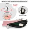 Meiiy Chapstick Holder Lip Balm/Gloss Sleeve Pouch Portable Lipstick Bag With Hook Gift for Women (3pcs) view 2