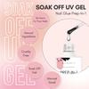 Makartt Nail Glue for Acrylic Nails UV Gel Curing Needed 3 in 1 Super Strong Brush on Nails Glue for Press on Nails Bundle with Eloisee 36W UV LED Nail Lamp, UV Light for Nails Professional Curing La view 4