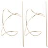 OSALADI 2pcs Elegant Metal Hair for Women Bun Maker Simple Vintage Hair Slide for Updos and Everyday Styling view 2