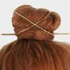 OSALADI 2pcs Elegant Metal Hair for Women Bun Maker Simple Vintage Hair Slide for Updos and Everyday Styling view 4