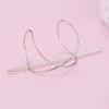 OSALADI 2pcs Irregular Curved Metal Hairpins Bun Maker for Thick Hair Elegant Hair Cuffs for Updos and Casual Styles view 3