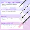 Makartt Nail Drill Bits, 7Pcs Tungsten Carbide Diamond Ceramic Nail Drill Bit Set For Acrylic Nails Bundle With Eloisee 36W UV LED Nail Lamp, UV Light for Nails Professional Curing Lamp view 4