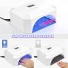 Makartt Eloisee 36W UV LED Nail Lamp, UV Light for Nails Professional Curing Lamp Bundle with Safety Nail Drill Bits Tungsten Carbide Cuticle Remover Drill Bit Under Nail Cleaner view 4