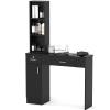 Waktavel Modern Compact Salon Station No Mirror, Locking Beauty Spa Styling Station for Hair Stylist with Ample Storage - Ideal for Home Salon, Bedroom, Bathroom, Hairdresser view 1