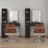Waktavel Modern Compact Salon Station No Mirror, Locking Beauty Spa Styling Station for Hair Stylist with Ample Storage - Ideal for Home Salon, Bedroom, Bathroom, Hairdresser view 4