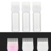 FOMIYES 3pcs Hair Dye Applicator Comb Graduated Scale Professional Hair Coloring Bottle for Even Distribution for Salon and Home view 3